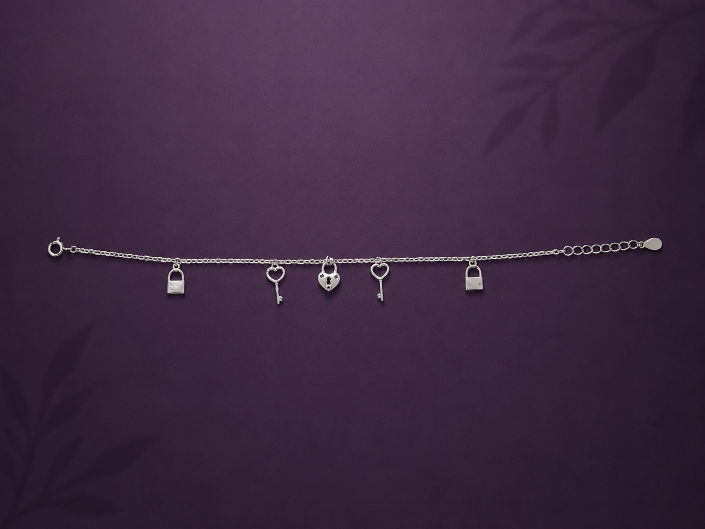Light Weight Charms Bracelet